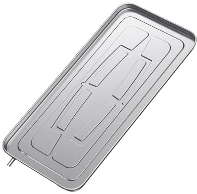 Bandeja de Drenaje para Aire Acondicionado, Kit de Drenaje Universal para Aire Acondicionado de Ventana, Cojín de Goteo de ca con Tubo de Drenaje (Acero Inoxidable) ( Color : 93cm , Size : 5m tube )