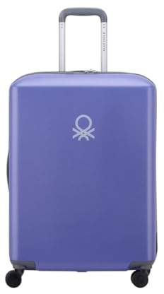 DELSEY x Benetton - UCB HARSIDE - Hartschalen-Koffer für Aufgabegepäck - 75,0 cm x 50,0 cm x 31,0 cm - 102,0L - XL - Violett