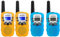 Retevis RT388 Kinder Walkie Talkie, Spielzeug mit großer Reichweite für 3-12 Jahre, 8 Kanal LCD Taschenlampe, Geschenke für Camping, Abenteuer, Wandern (2 Paar, Blau Gelb)