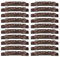 BQLZR Archtop Palisander Steg für 6-saitige Jazzgitarre, 10,3 x 2,6 x 1,2 cm, 20 Stück