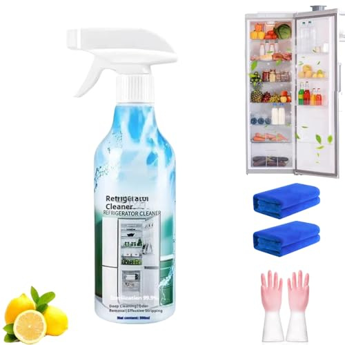 Multifunctional Large Capacity Refrigerator Cleaner, 500ml Fridge Cleaner Inside Spray, Fridge Cleaner Inside (1Pcs)