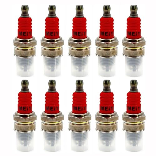 LALAL Candela L7TJC da 10 pezzi for motosega a benzina e decespugliatore