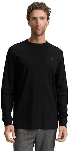 Tom Tailor Herren 1048902 Basic Langarmshirt aus Baumwolle (1er Pack)