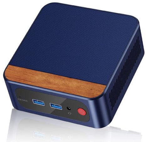Knoruley Mini PC Twin Lake N150 DDR4 3200MHz 16GB RAM 512GB SSD for Win11 Pro WIFI BT Desktop Gaming Computer UK Plug
