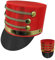 Marching Band Hat - Nutcracker King Soldier Costume High Top Hat - British Style Dress Up Accessory for Adults - Great for Parade Performances, Themed Celebrations, Christmas Cosplay