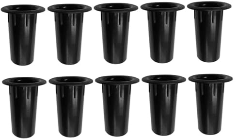BAZEITFLOW 10 pezzi Tubo Porta Altoparlanti in Tubo Bass Reflex Antirumore per Woofer Uscita Aria Altoparlante Resistente allo Sbiadimento Facile Installazione