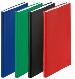 Herlitz Taschenkalender A6 Folie 2026, 1 Woche auf 2 Seiten, 208 Seiten, 1 Stück