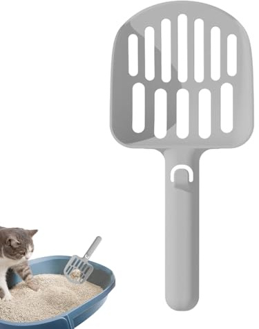Generico Für Katzentoilette | große Katzenklo mit feinem Gitter | Robuster Hausmüllreiniger aus Netz | für Katzenstreu aus Edelstahl | Kackhaufenreiniger