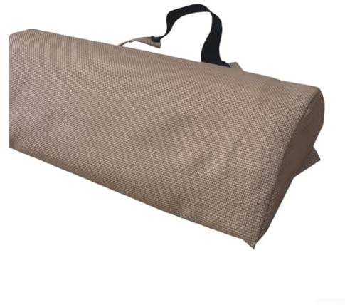 Bequemes Liegestuhl-Kissen mit ergonomischer Kopf- und Nackenunterstützung mit anpassbarer Höhe für verbesserte Entspannung im Freien (grün 35 x 6 x 15 cm)