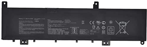JCEQNVWL Batteria compatibile per Asus VivoBook Pro 15 N580V N580V N580VN NX580VD NX580VD NX580VD7300 NX58000 11.49V 47Wh 4165mAh C31N1636 0B200-02580000 80 V D7 Notebook serie 700