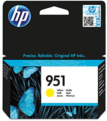 HP 951 - CN052AE - 1 x Yellow - Ink cartridge - For Officejet Pro 251dw, 276dw, 8100, 8600, 8600 N911a, 8610, 8620, 8625, 8630
