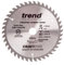 Trend Wood Cordless ATBR Circular Saw Blade, 165mm Diameter, 20mm Bore, 42 Teeth, 1.9mm Kerf, +10° Hook, TCT, Fine Finish, CSB/16542TD