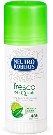 NEUTRO ROBERTS DEODORANTE STICK FRESCO TE' VERDE E LIME 40 ML