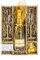 Moët & Chandon 75cl Sparkling Gold Gift Set With 2 Matching Gold Stem Champagne Flutes Fully Gift Boxed - Golden Wedding Gift For Couples - With Personalised Gift Message