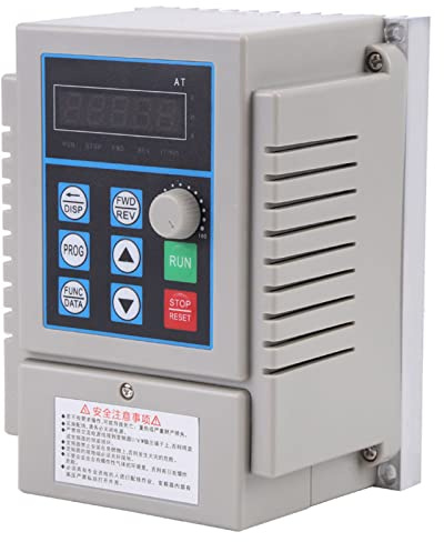VFD Variateur de Fréquence SEAFRONT 220V AC pour Moteur Monophasé 0.45kW