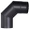 FIREFIX R120/BO Stove Pipe Bend Black