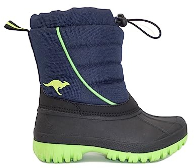 KangaROOS Jungen K-ben Schneestiefel, Blau, 31 EU
