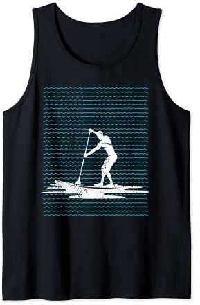 Wassersport Stand Up Paddler SUP Hobby Stand Up Paddling Tank Top