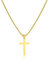 AFSTALR Kreuz Kette Herren Gold Kette mit Kreuz Anhänger Kette Christentum Schmuck Herren