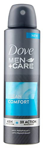 Dove Clean Comfort Deo Spray Men Clean, 150 ml