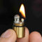 Briquet de poche pour camping - Mini briquet à essence - Porte-clés