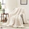 L'AGRATY Chunky Knit Blanket Throw, Soft Chenille Yarn, Handmade Thick Cable Knit Crochet Blanket, Large Throw for Couch, Sofa, Bed, Home Decor