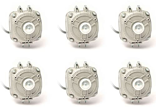 Pack 6 unidades motor multianclaje para ventilador frigorífico 10W