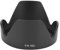 KOSDFOGE Mount Lens Hood, EW-78D Remplacement Professionnel Durable Résistant à l'usure Compatible avec Canon EF S 18-200mm F 3.5-5.6 is Objectif De Caméra ABS