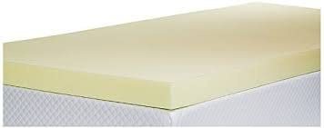 100% Memory foam mattress topper (Foam only, without covers) UK bed Sizes (Small Double, 1)
