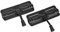 ACEXIER Taktische Kummerbund Schnellverschluss Schnalle Schnell Öffnen Connector Airsoft Jagd Weste Gurtband Adapter Reißverschluss Kopf POM (Black)
