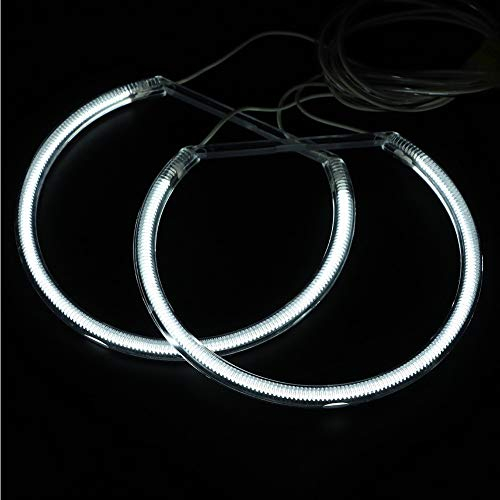 Leapiture Angel Eyes Car CCFL Angel Eyes Halo Ringe, weißes Licht, hohe Helligkeit, für E46-Modelle