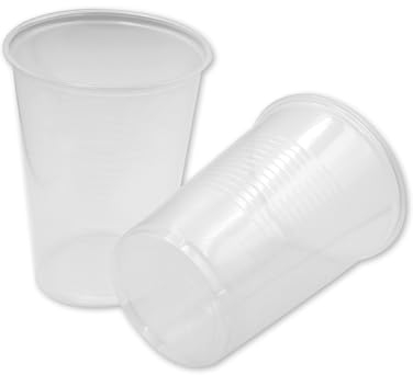 Bicchieri di plastica – 400 ml bicchieri da birra trasparente – 0,4 l bicchieri da picnic 1600 pezzi