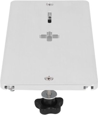 Placa de Inserción de Sierra de Calar, Placa de Inserción de Mesa de Enrutador de Aleación de Aluminio Sierra de Calar Eléctrica Tablero Abatible Mesa de Sierra de Calar Tablero