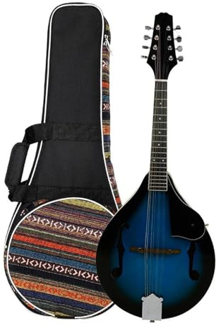 Mandoline Musikinstrumente Für Anfänger 8-saitige Mandoline A-Stil Palisandergriffbrett Mandoline Anfänger Erwachsene Musikinstrument Mit Teilen Und Zubehör