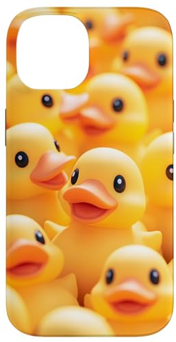 Rubber Duck Pattern Duckling Case for iPhone 14