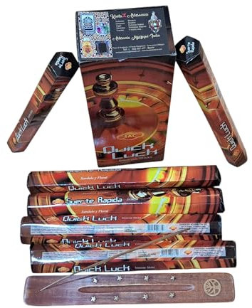 Sac Incienso Ruda, 6 Paquetes de 20 Varillas c/u, Arruda (Suerte rapida)