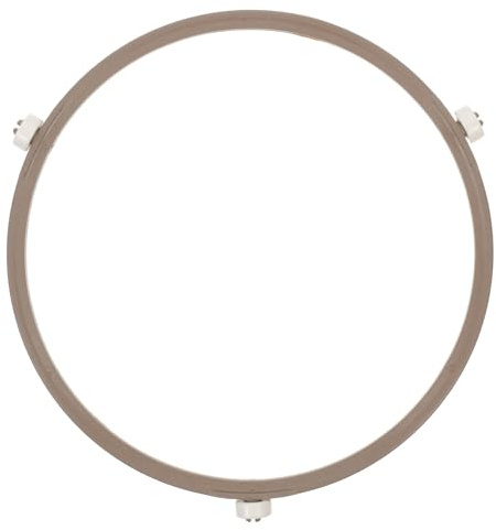 Mikrowellen Drehtellerring als Ersatzring für Mikrowellenofen Braun | ABS Ausführung, Rundes Zubehörteil mit Glatter Drehung und Hitzebeständigkeit, Einfache Montage