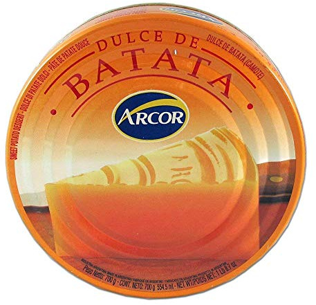 Arcor - Dulce de Batata - Dulce de Boniato Argentino- Postre Argentino - 700 Gramos