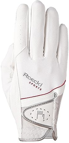 Roeckl Madrid Unisex Gloves 8 White