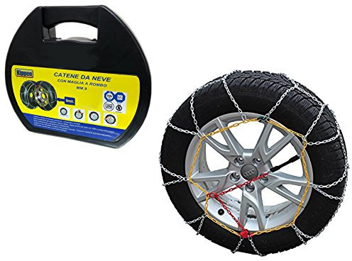 Kippen 1168 Schneeketten Rombo, grau, 1168F