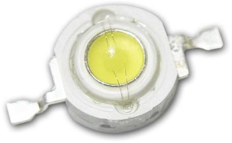 world-trading-net - 10er Set Highpower LED 1W kaltweiß, Typ WTN-1W-100kw, superhell, ohne Platine, breiter Abstrahlwinkel