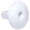electrosmart Pack of 12 Single White Feed-Thru Cable Wall Entry Grommets - Suitable for most RG6 / WF100 Cable
