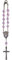 Cathedral Art Amethyst (Abbey & CA Geschenk) Juni-/Light Geburtsstein Auto Rosenkranz, Stein