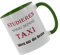 Studieren kann jeder - Taxi fahren nur die Besten Kaffeetasse mit Motiv, Tasse mit Druck, auch individuell mit Spruch, Foto, Wunschtext, Wunschname (Grün)