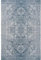 Benuta Flachgewebeteppich Frencie Blau 80x165 cm - Vintage Teppich im Used-Look, 4053894806964