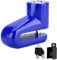 Sonew Security Disc Brake Lock, Scooter Motorcycle Anti-Theft Heavy Duty Bike Brake Wheel Disc Rotor Lock (Blue)