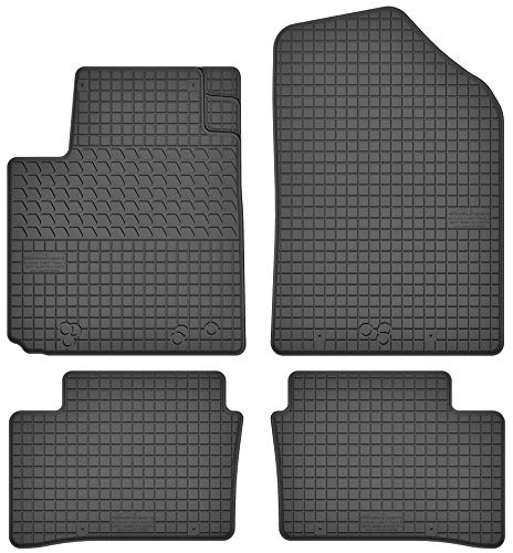Gummimatten Gummi Fußmatten Satz für Hyundai i10 II (2013-2019) / Kia Picanto II (2011-2018) - Passgenau