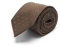 Brera67: elegante braune Krawatte aus Seide und Wolle 148 x 8 Kaschmir | Krawatten für Herren | Krawatte Jungen | Accessoires Männer für Jacke und Anzug