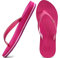 KuaiLu Infradito Donna Comode Flip Flop Eleganti Estive Spiaggia Piscina Aperte Mare Leggere Yoga Sandalo Moda Ciabatte Antiscivolo Gomma Suole Scarpe Rosa brillante 41