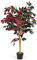 COSTWAY Kunstpflanze 120cm, Kunstbaum Indoor & Outdoor, Zimmerpflanze künstlich, Dekopflanze im Topf, für Zuhause, Büro, Lounge